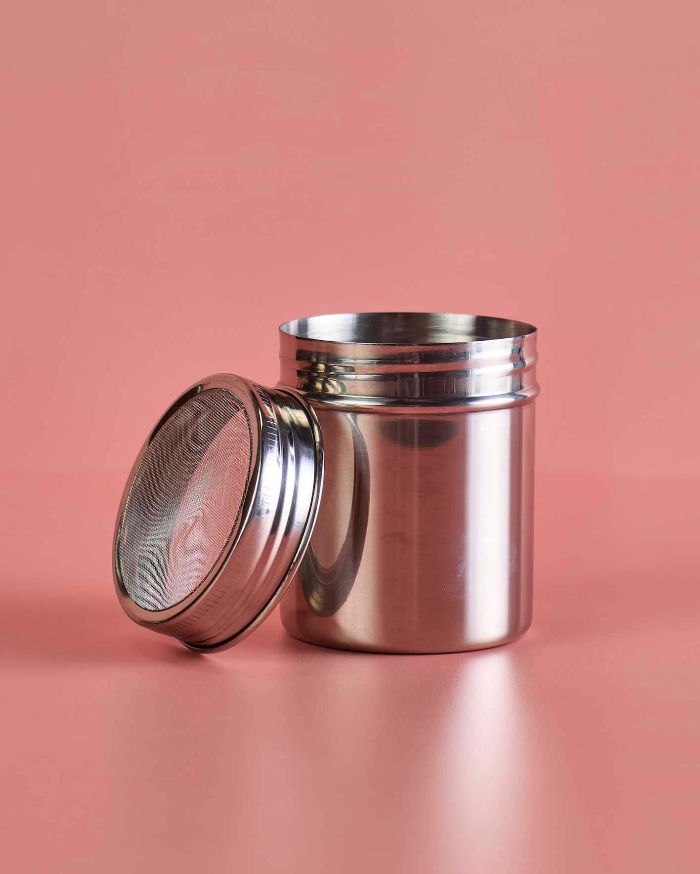 Stainless Steel Powder Shaker (powder not included)