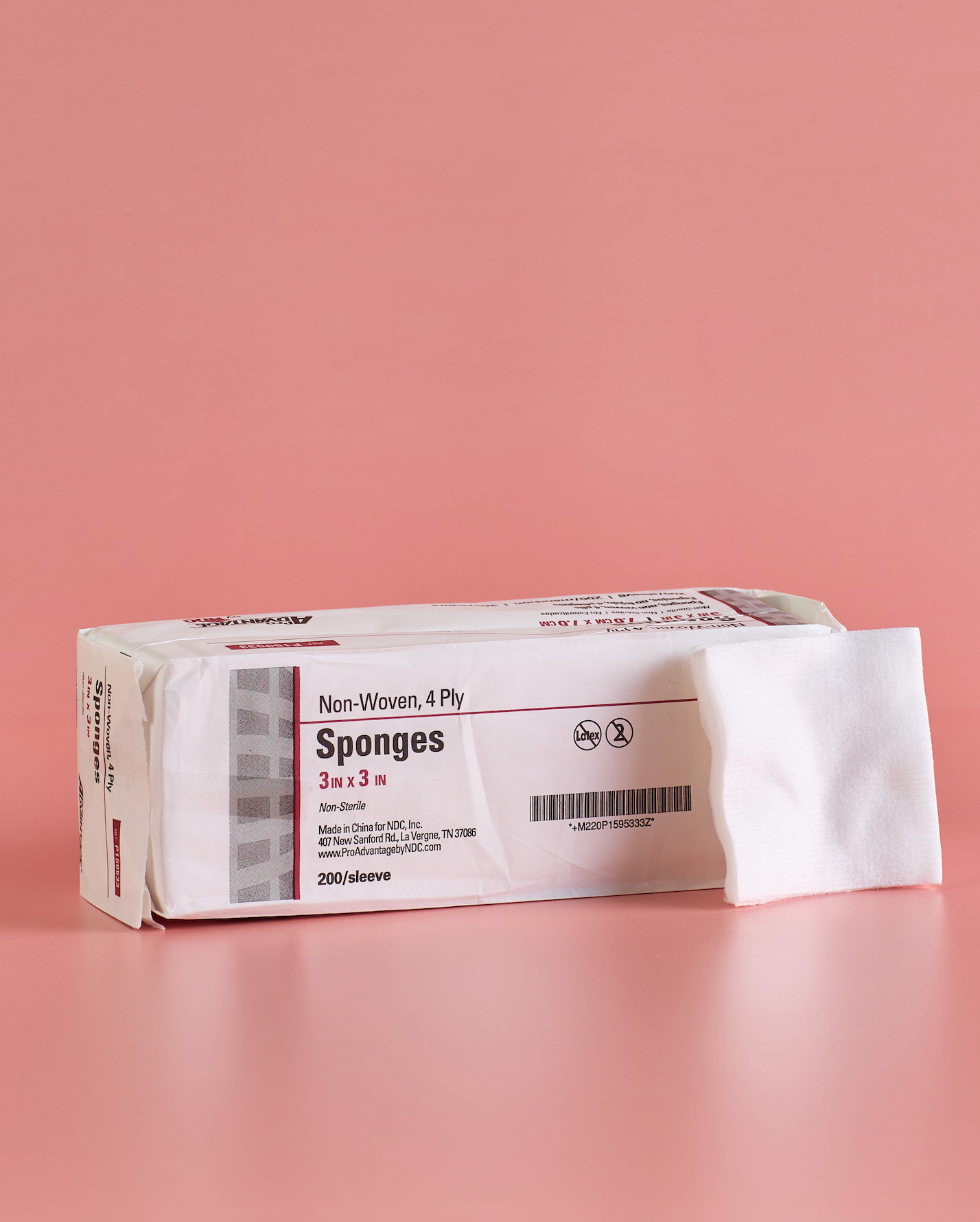 Non-woven 3x3 Gauze Sponges